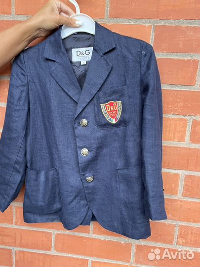 Льняной пиджак 6лет