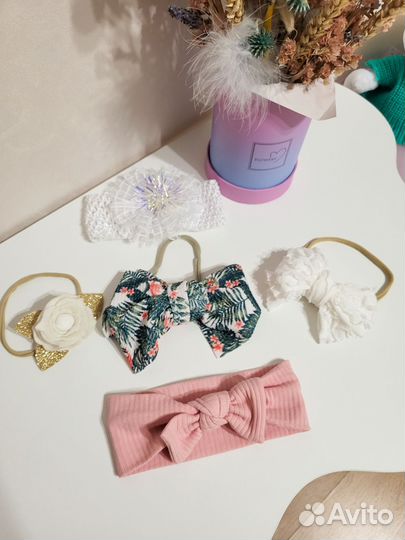 Повязка на голову для девочки
