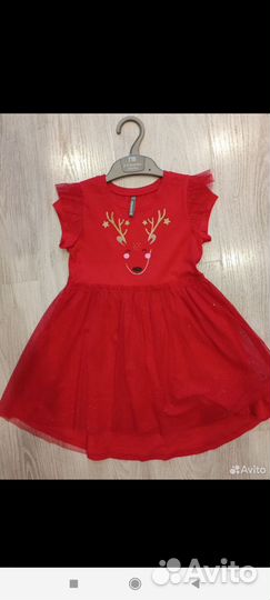 Платье новогоднее Crocid 116 рост