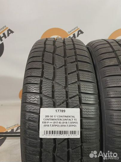 Continental ContiWinterContact TS 830 P 205/50 R17