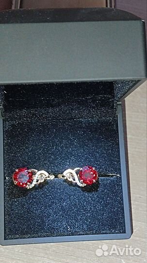 Золотые серьги 585*