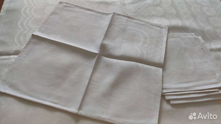 Скатерть лен+хлопок СССР