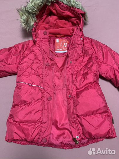 Куртка пуховик reima 134