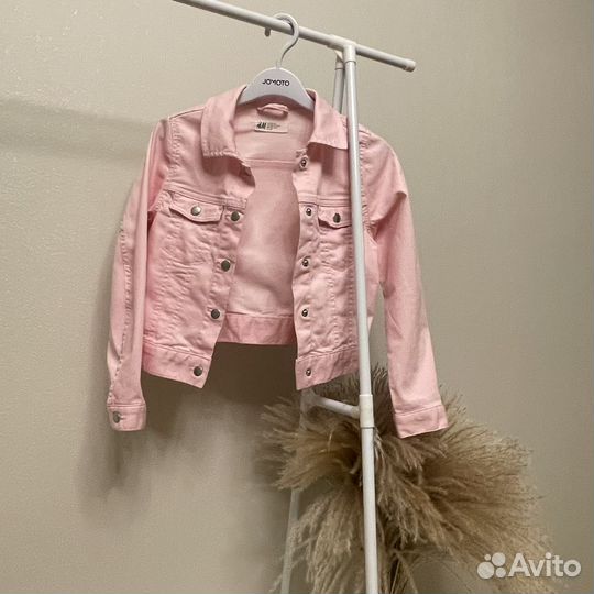 Джинсовая куртка hm для девочки