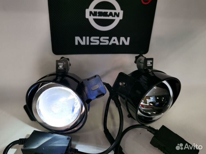 Лазерные bi-led птф 300w Nissan Teana