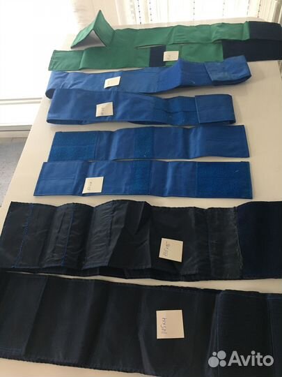 Широкие ленты с липучками