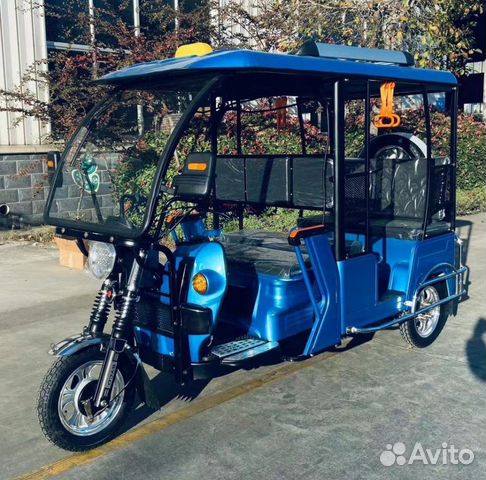 Трицикл пассажирский GreenCamel Пони Рикша объявление продам