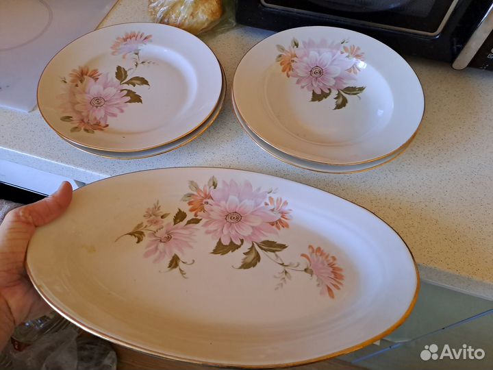 Тарелки советские Дулево