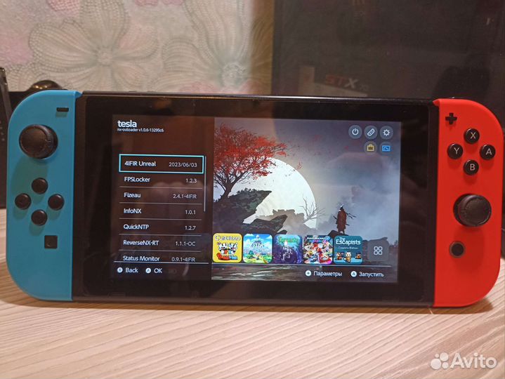 Nintendo switch прошитая + игры