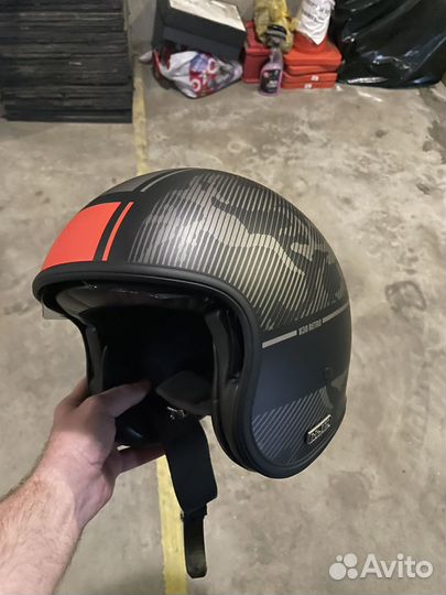 Мотошлем открытый