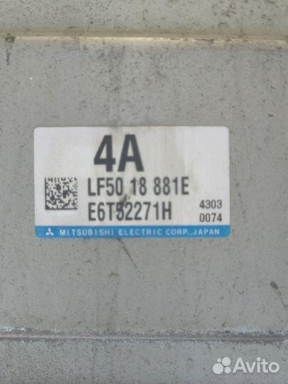 Блок управления двигателем Mazda 3