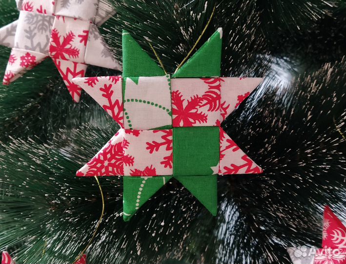 Елочные украшения ручной работы