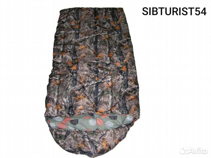 Спалный мешок 90Х210см 400г/м2 до- 23гр