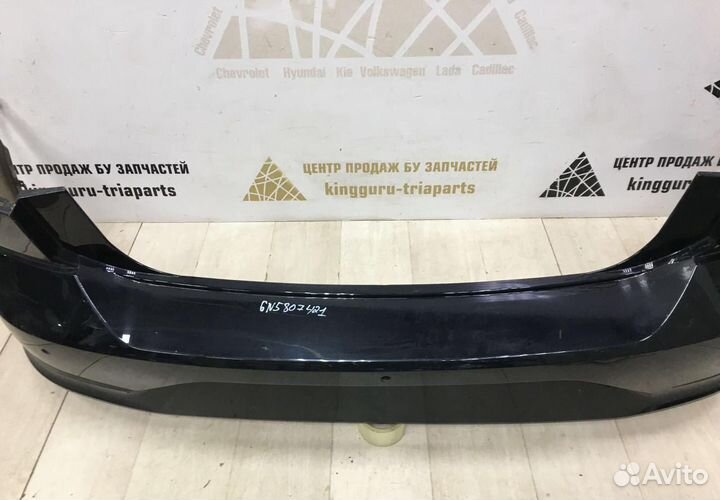 Бампер задний Volkswagen Polo 6 2020 oem 6N5807421