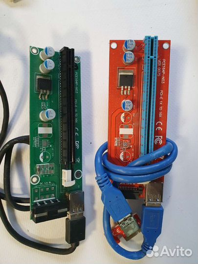 Рейзеры для видеокарты pci-e