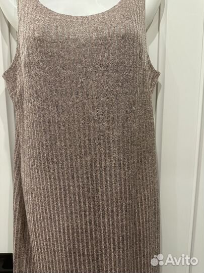 Трикотажный сарафан с люрексом, новый, с этикеткой