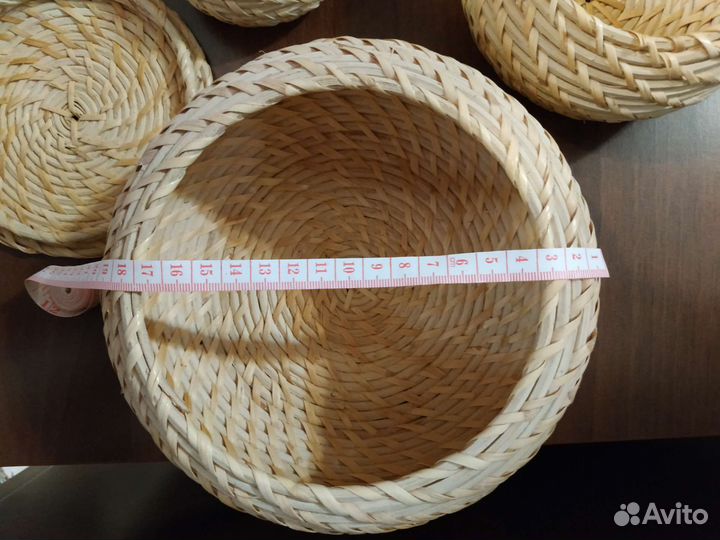 Набор шкатулок IKEA плетёные корзинки оригинал