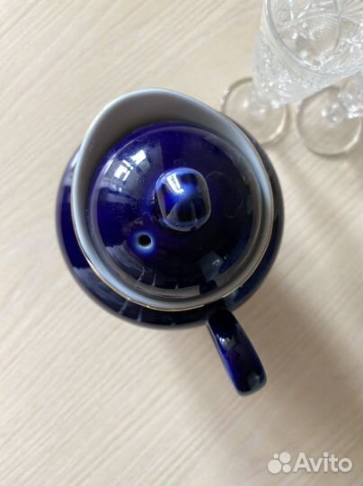 Хрустальные фужеры, Рюмки, молочник лфз