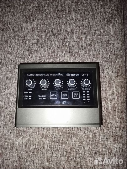 Внешняя звуковая карта teyun Q16