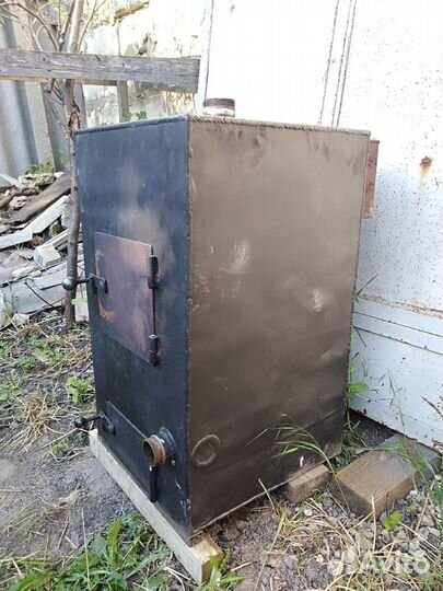 Котел на твердом топливе б/у