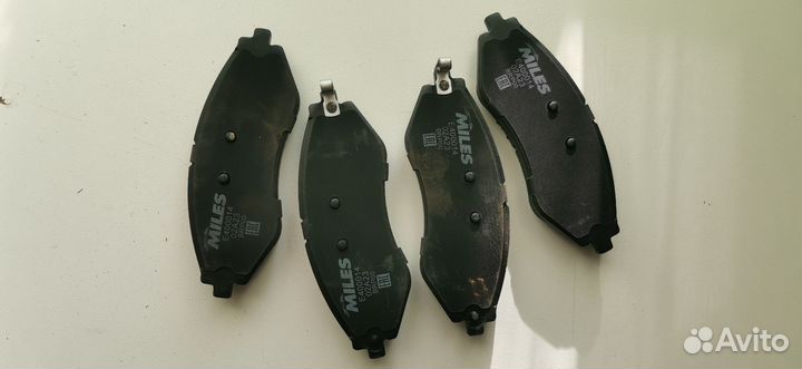 Тормозные колодки передние daewoo nexia