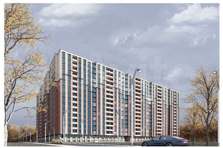 2-к. квартира, 78,2 м², 5/17 эт.