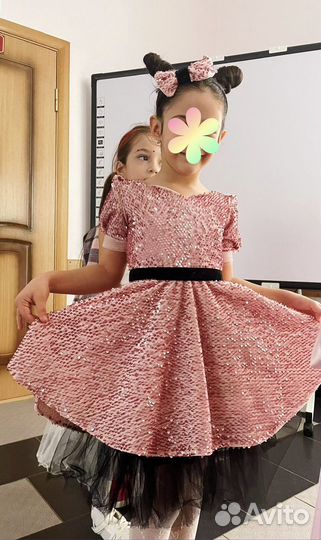 Прокат платья на 3-5 лет вечернее