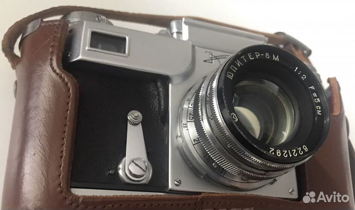 Фотоаппарат Киев с объективом Юпитер 8М плёночный