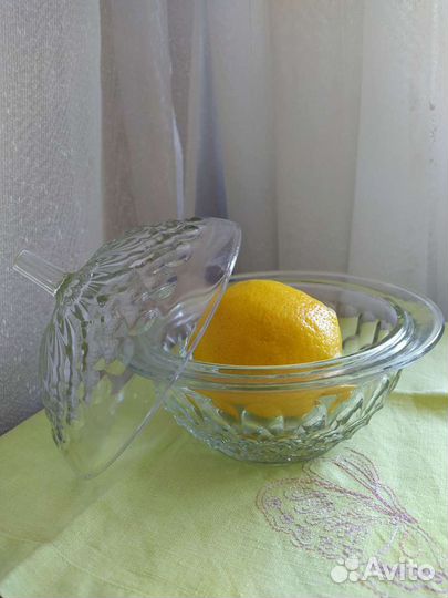 Конфетница стекло СССР
