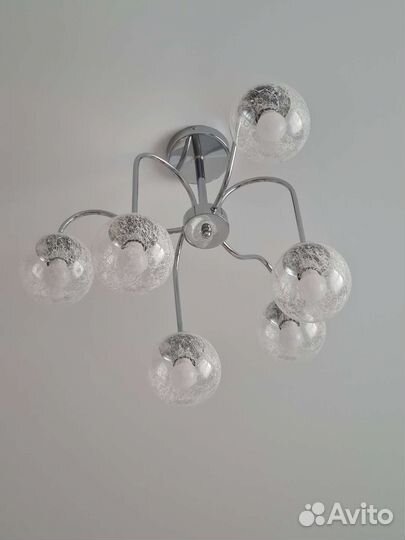 Люстра потолочная бу