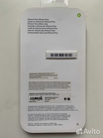 Чехол iPhone 8 Plus / 7 Plus Midnight Blue