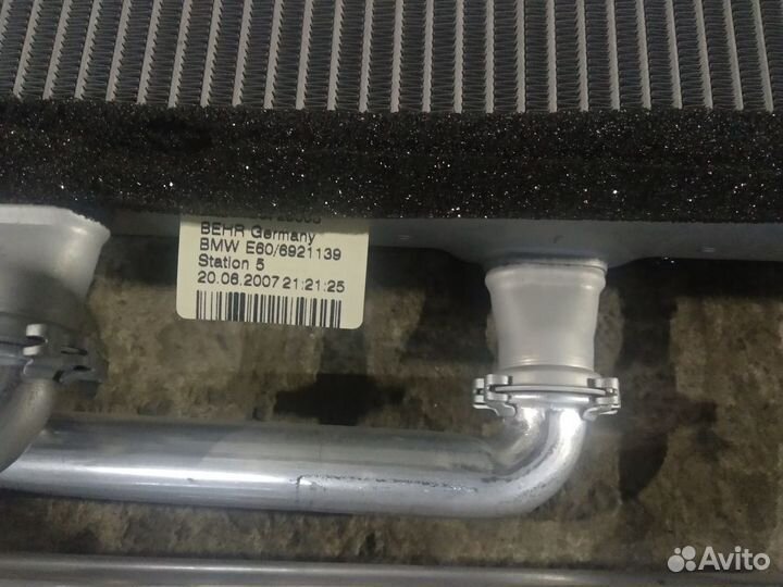 Радиатор печки bmw E60