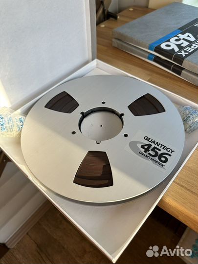 Магнитная лента 7, 10,5 Quantegy, Ampex (456)