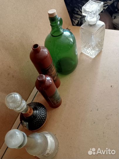 Бутылки стеклянные СССР