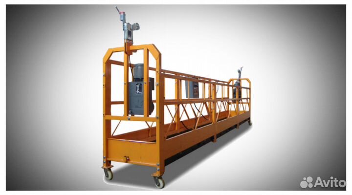 Строительный подъемник фасадная люлька Аренда юфо