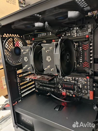 Двухпроцессорная x99, два CPU xeon, 64/128 озу то