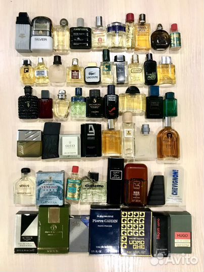 Винтаж Миниатюры Aramis, Balafre, Bel Ami Macassar