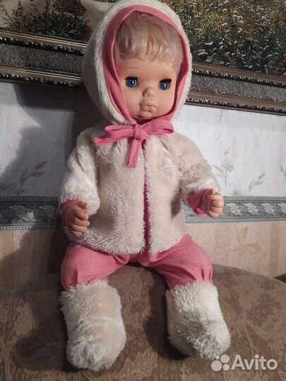 Редкая кукла гдр 1985 г Высота 65 см Отличное сост