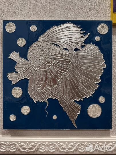 Картина рыба