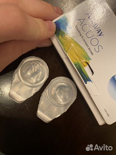 Линзы контактные