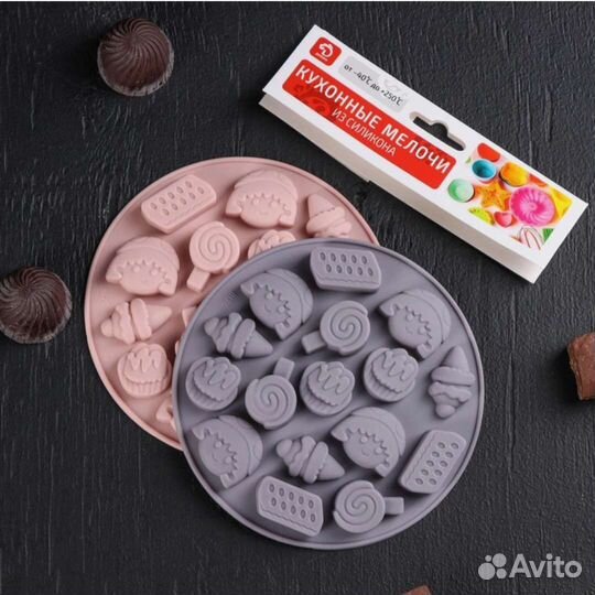 Силиконовая формочка, для шоколада и мармелада