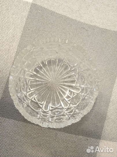 Салатник хрустальный