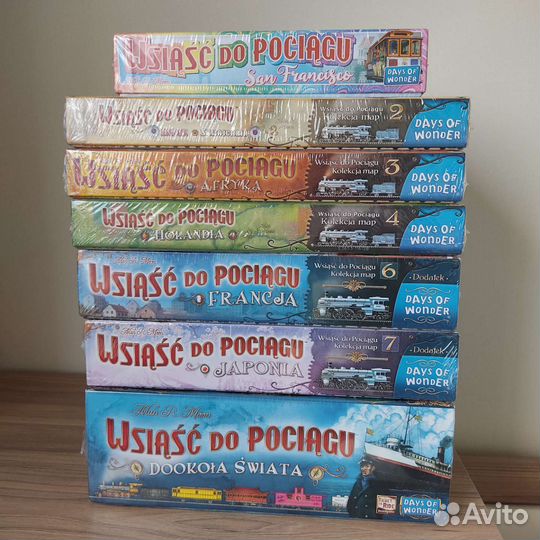 Настольная игра Ticket to ride