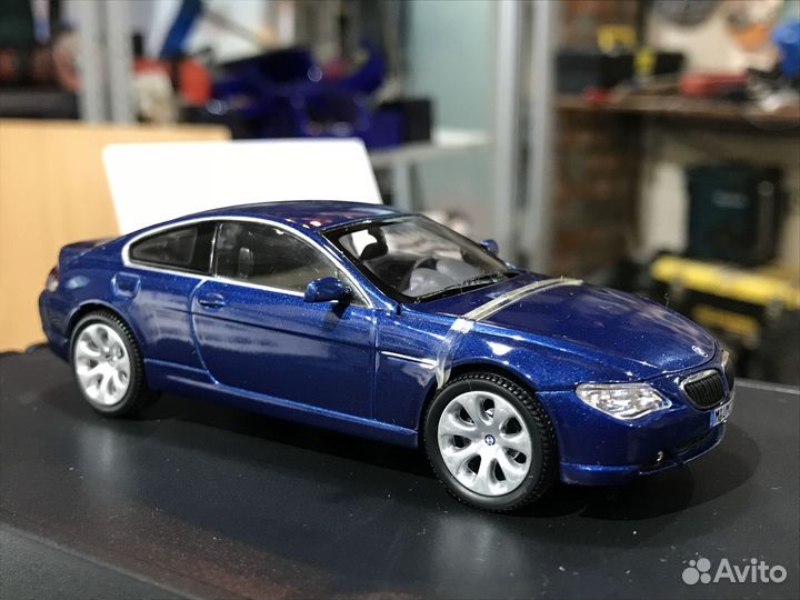 BMW 6 Series (E63) Coupe 1:43 kyosho Дилерская мо