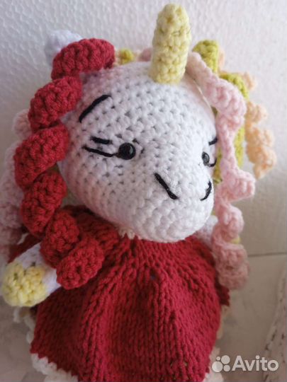 Мягкая игрушка единорог