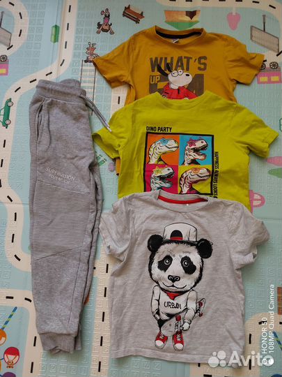 Вещи пакетом на мальчика 116