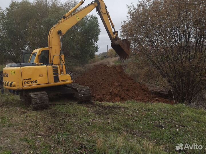 Услуги экскаваторов