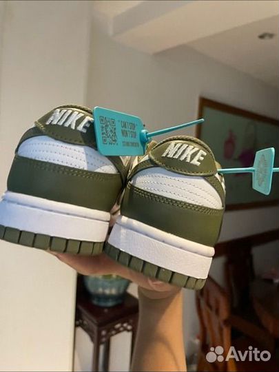 Nike Dunk Low Medium Olive Оригинал