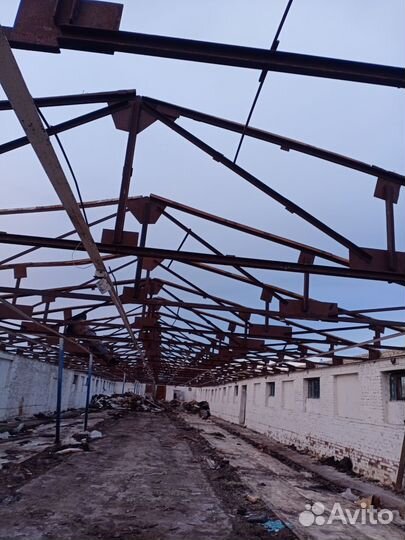 Металлоконструкции бу, фермы, крыши