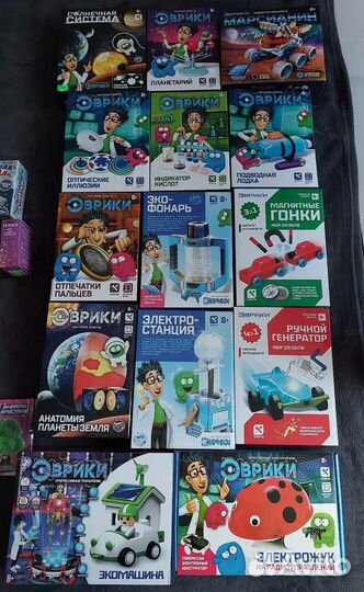 Опыты, конструкторы, эксперименты эврики новые
